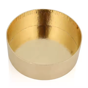 סיטונאי עגול תיבת מתנה עגולה הדפסה מותאמת אישית תכשיטים קוסמטיים אריזה אקו נייר קראפט אקולוגי עם חלון מכסה שקוף - Product Image 5