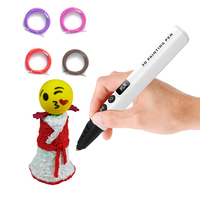 Filament PLA imprimé lisse, sécurité et protection de l'environnement, 5 m/rouleau, diamètre 1,75 mm, pour stylo 3D