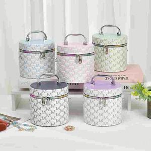 Bolsa de Cosméticos Portátil Rígida, Bolsa de Maquillaje de Viaje para Mujer, Organizador de Maquillaje, Estuche de Almacenamiento - Product Image 2