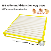 Haute 156 Oeuf Multifonction Rouleau Plateau À Oeufs 220V 110V 12V Mini Moteur Incubateur Automatique pour Oiseaux Poulet Canard Caille pour Fermes