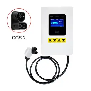 Wall-mounted Fast Ev Cars Charging Stations 30kw Wifi Wallbox For Electric Vehicle Ev Charger