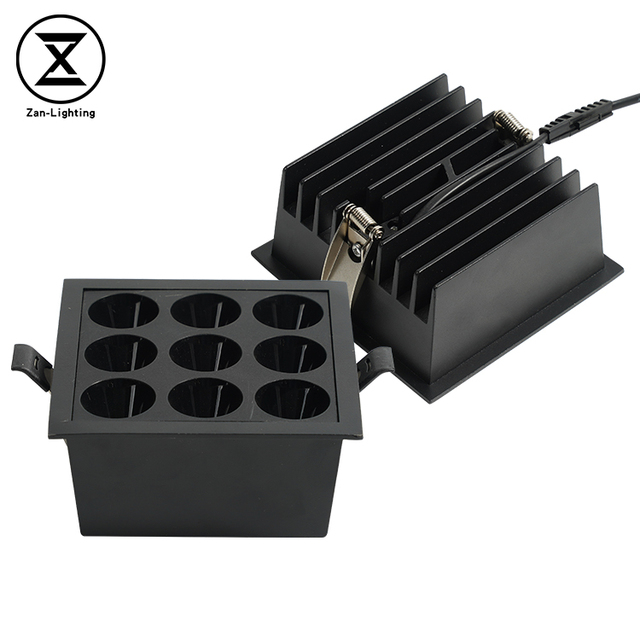 New Version Recessed 2W 4W 6W 8W 18W Mini Spotlight Low Wattage Aluminum Embedded Indoor Living Room Led Spot Light