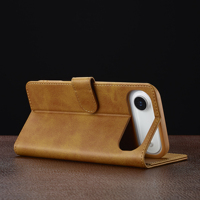 Étui portefeuille magnétique en cuir PU tendance pour iPhone 18 Pro, 17 Pro Max/17 Air/Pro/17 – Housse de protection avec compartiments pour cartes