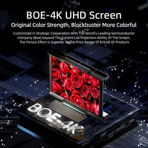 โปรเจคเตอร์วิดีโอพกพา 4K Full HD ระบบแอนดรอยด์ 9 LED สำหรับใช้ในบ้าน - Product Image 4