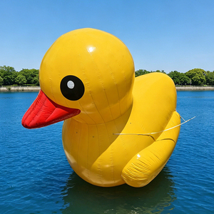 WINSUN Canard Gonflable Géant en PVC Jaune pour Parcs Aquatiques, Festivals et Événements Extérieurs - Product Image 2