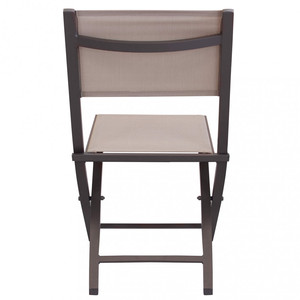 Ensemble de 5 pièces de bistrot de Patio moderne avec Table pliante et quatre chaises meubles d'extérieur en <span class=keywords><strong>aluminium</strong></span> résistant aux intempéries pour <span class=keywords><strong>jardin</strong></span> - Product Image 6
