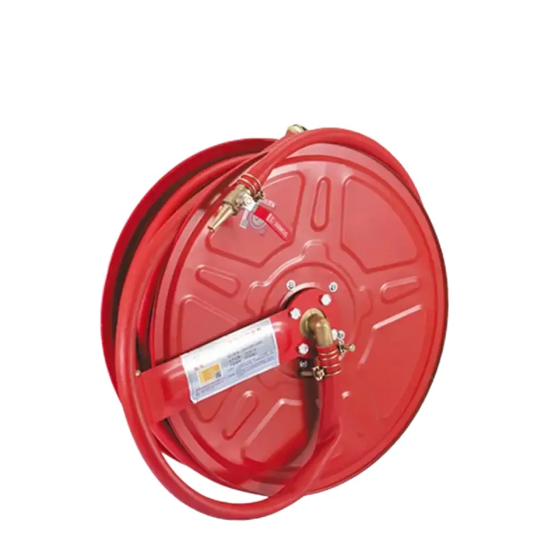 Haute qualité pompier 1 bouche d'incendie eau ceinture support 25mm meilleur tuyau d'incendie bobine feu défile