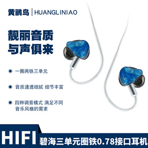 Écouteurs intra-auriculaires Hi-Fi neutres avec câble détachable de 0,78 mm et qualité sonore réglable - Product Image 2
