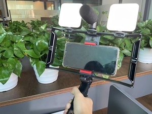 Kits de réalisation vidéo AY-49X : Cage stabilisatrice pour caméra, support de tournage pour smartphones, poignée de maintien vidéo - Product Image 2