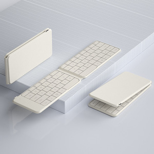 Clavier sans fil Bluetooth pliable ultra-fin avec pavé tactile, mini clavier Bluetooth portable pliable pour HarmonyOS, Android, Windows, iOS, <span class=keywords><strong>Mac</strong></span> - Product Image 3