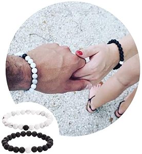 <span class=keywords><strong>Bracelet</strong></span> de perles pour hommes, bijou en <span class=keywords><strong>pierre</strong></span> naturelle, diffuseur d'<span class=keywords><strong>huile</strong></span> <span class=keywords><strong>essentielle</strong></span> pince <span class=keywords><strong>volcanique</strong></span>, vente en gros, - Product Image 6