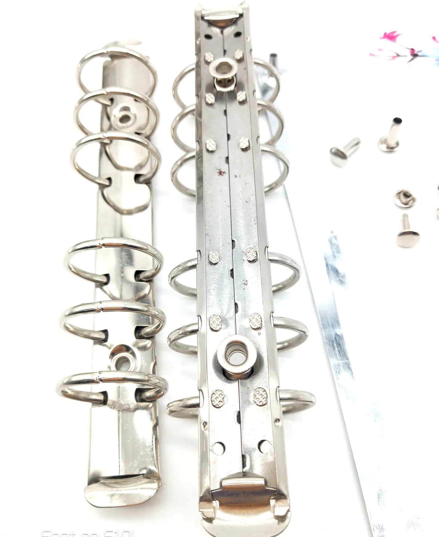 Заводские поставки, круглый металлический зажим для папки с 6 кольцами/зажим для папки с кольцами/стационарный зажим для файлов