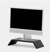 Présentoir d'ordinateur chaud étagère de bureau en bois massif Support bureau à domicile cadeau accessoires de bureau support de moniteur en bois véritable support de montage