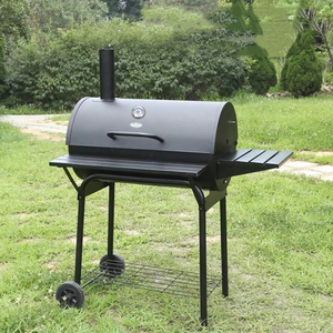 Vente en gros Barbecue à chariot carré portable Barbecue à charbon Barbecue à gaz Barbecue à charbon d'extérieur - Product Image 2