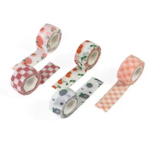 Bandage pour doigts imprimé dessin animé, 2.5cm x 2m, adhésif acrylique, protection auto-adhésive pour équipement de fitness, usage général - Product Image 5