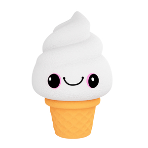 Statue de Mascotte Personnalisée <span class=keywords><strong>en</strong></span> Fibre de Verre Brillante, Modèle Cône de Crème Glacée Mignon et Écologique, pour Vitrine de Pâtisserie - Product Image 6