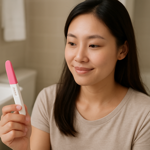 <span class=keywords><strong>Hcg</strong></span> thử thai một bước nhanh chóng giữa dòng Hướng dẫn sử dụng độ chính xác cao sử dụng nhà 2-5 phút kết quả - Product Image 1