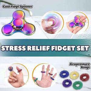 Spinner de Metal de Precisión Ecológico, Juguete Antiestrés para Entrenamiento de Concentración para Adultos, Adolescentes y Niños Uso en el Trabajo, la Escuela y el Hogar. - Product Image 4