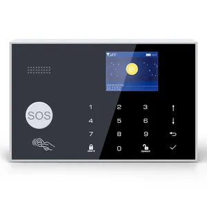 Système d'alarme de maison intelligente WIFI GSM Tuya le plus populaire avec PST-G30 à commande vocale