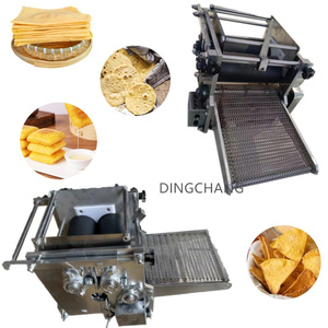 Tortilla De Patatas de tamaño personalizado, máquina automática Industrial para hacer tortillas de maíz, máquina Chapati de acero inoxidable de grado alimenticio - Product Image 3