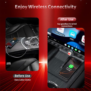 Adattatore Wireless CarPlay per Android Auto Compatibile con Firestick Lexus GX Volvo XC60 <span class=keywords><strong>Audi</strong></span> A4 B8 Convertitore USB per CarPlay - Product Image 2