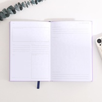 Cahier de revue cartonné A5 à impression personnalisée avec logo/nom personnel pour la vie, meilleures ventes de Hongbo