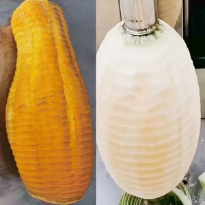 Éplucheur automatique de fruits et légumes en acier inoxydable 304 pour usage commercial, idéal pour les citrouilles et les melons, facile à utiliser, 380V 0.75KW, garantie 1 an - Product Image 5