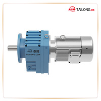 Motorreductor helicoidal de la serie KDK, fabricantes de biselado, 12V CC, reductor hipoide, máquina de engranajes