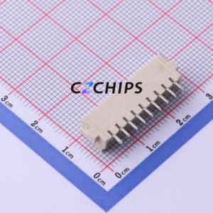 HC-HA-9AWT Wire-to-Board Pin Header SMD,P=2.5mm,Horizontal Mount Connector 1x9P 2.5mm Horizontal Mount XHB - Product Image 2