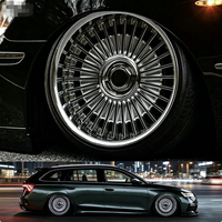 Nouvelles jantes EMITZ en alliage forgé Chrome 2 3 pièces 18-22 pouces 5x112/120/114.3 PCD 25mm ET Deep Dish JDM pour S14