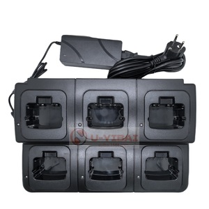 เครื่องชาร์จอัจฉริยะ 6 ช่องที่ใช้ร่วมกันได้กับไอคอม BP 278 สำหรับ IC A16 IC F1000 F2000 เครื่องส่งรับวิทยุสถานีชาร์จแบตเตอรี่ - Product Image 1