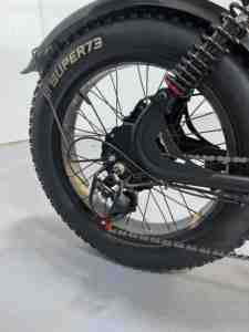 Alta velocidad 1000W 48V 15AH batería de litio marco de acero freno de disco bicicleta de nieve eléctrica híbrida e-bike para adultos todo terreno - Product Image 6