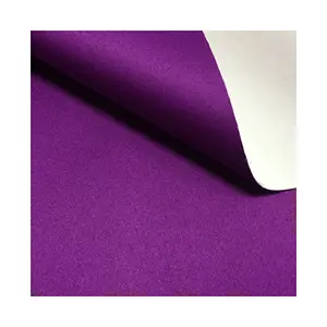 100% Polyester Soft Touch Matt Satin Laminiertes Papier für Schmucks cha tulle und Geschenk box verpackungen