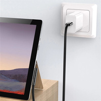 Câble de charge rapide 65W USB Type C PD pour Microsoft Surface Pro 7/6/5/4/3 Book/Book 2
