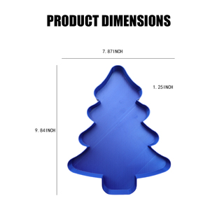 Aluminum Christmas Tree <b>Cookie</b> Cutter Reusable Waterproof Washable Baking Mold for Dough Fondant - Product Image 2