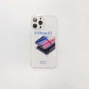 Funda de TPU transparente a prueba de golpes para teléfono móvil, cubierta de cuatro esquinas, cristal transparente, para <span class=keywords><strong>iPhone</strong></span> 13 pro max 13mini - Product Image 1