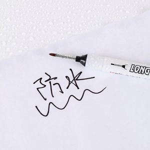 Marqueur permanent à pointe fine de 1 mm avec encre inodore et écriture fluide pour utilisation sur bois/métal/verre/colloïdes - Product Image 3