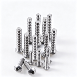 Vis à tête fraisée hexagonale, acier inoxydable, ISO 7380‑1 - Product Image 2