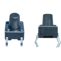 Interrupteur tactile 6,0 mm de type carré (à clipser) 6x6x7 mm 4 broches DIP pour carte d'expérimentation Arduino PCB