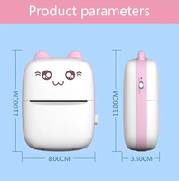 Mini imprimante thermique de poche 200 dpi C9, portable, sans encre, connexion BT, imprimante sans fil pour étiquettes et mémos, papier d'impression