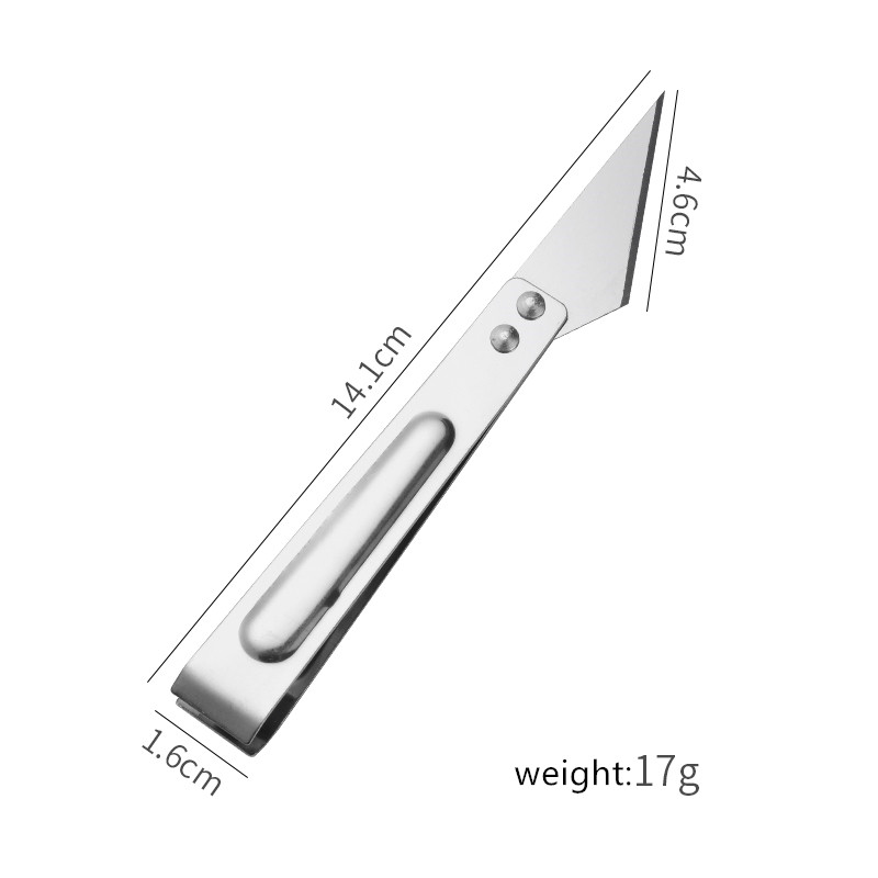 pince à canard argent