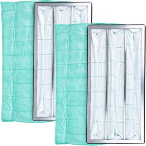 F6 merv 11 tổng hợp túi Bộ lọc không khí <span class=keywords><strong>3</strong></span> bên trong tĩnh điện túi lọc không khí <span class=keywords><strong>3</strong></span>-Pocket HVAC <span class=keywords><strong>AC</strong></span> lò Bộ lọc không khí thay thế - Product Image 2