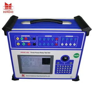 HMDQ 802 Relay Tester Tool Six Phase Primary Secondary Current Injection Test Set Kit MicroComputer Controlled Relay Test