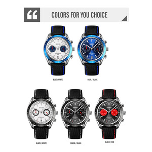 SKMEI-Reloj de pulsera de cuarzo con correa de malla resistente al agua, cronógrafo vintage de negocios, venta al por mayor, <span class=keywords><strong>9292</strong></span> - Product Image 3