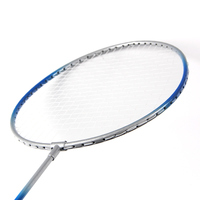 Raquette de badminton légère pour l'entraînement des enfants, les jeux amusants et les loisirs, avec un manche en fer et une dureté modérée
