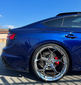 Custom Forged Chrome Wheels 18 19 20 21 22 Inch 5x120 5x112Rims for Audi <strong>Tesla</strong> <strong>Model</strong> <strong>3</strong> Y EV Luxury Sport Car Fitment Custom Size - Product Image 1