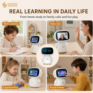 Robot de Educación Temprana con IA, Pantalla Táctil de 7 Pulgadas, ChatGPT, Videollamadas, Karaoke, Cuentos, Google Play, 4000 mAh, Plástico, Unisex - Product Image 4