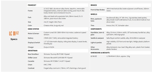 Vélo de ville électrique pour femmes Urban, 24 pouces, vitesse unique, 250W, batterie lithium 36V, capteur, cadre en alliage d'aluminium, roue arrière - Product Image 2