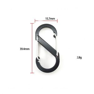 Llavero de Aleación de Aluminio Ligero y Duradero, Adecuado para Senderismo, Camping, Cuerda para Perros, Hebilla de Alambre de Acero, Deportes al Aire Libre - Product Image 2