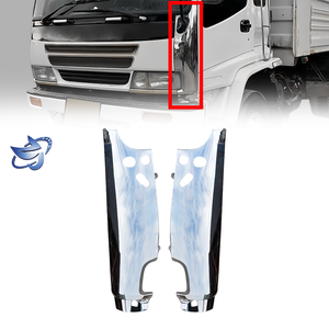 อะไหล่ตกแต่งตัวถังรถยนต์ แผงมุมพลาสติกโครเมียมพรีเมียม 80 ซม. ขายส่งจากโรงงาน Zhijing สำหรับ <span class=keywords><strong>ISUZU</strong></span> <span class=keywords><strong>DECA</strong></span> 270/320 - Product Image 1